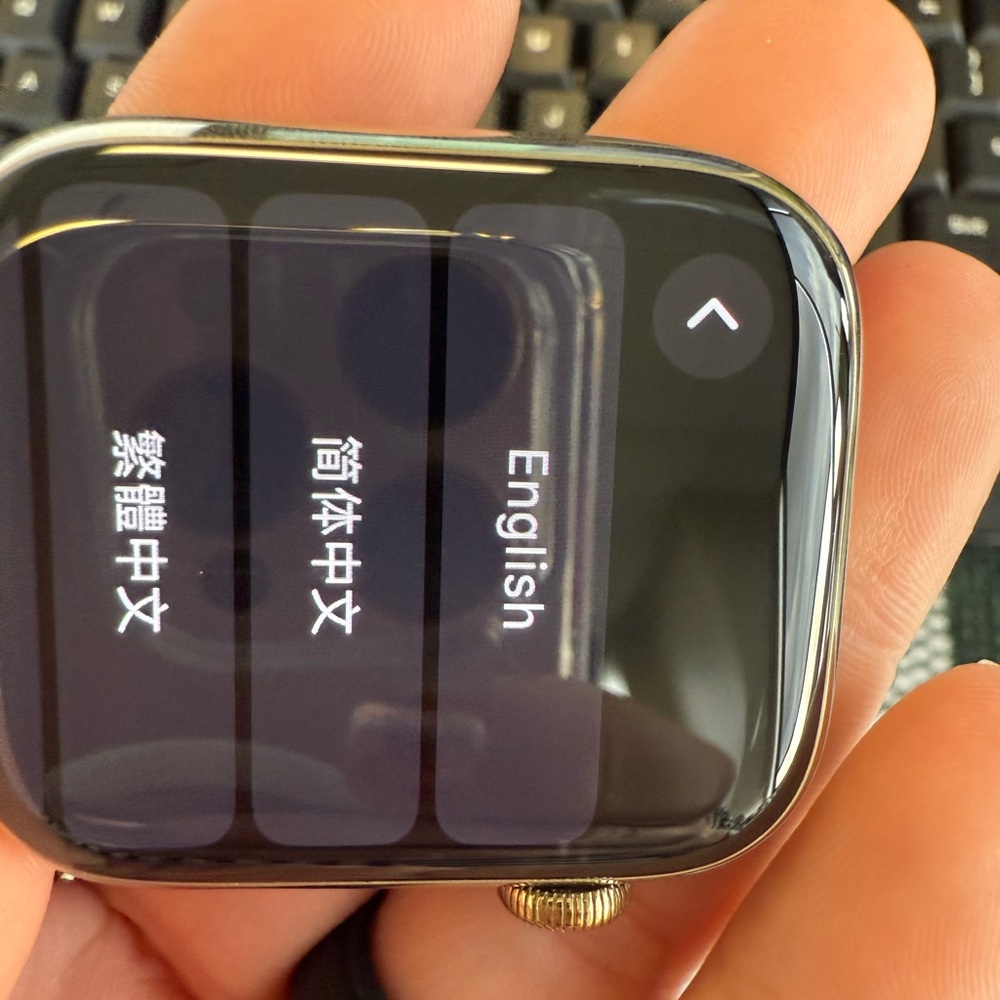 Apple Black and Gold Smartwatch Sleek Design